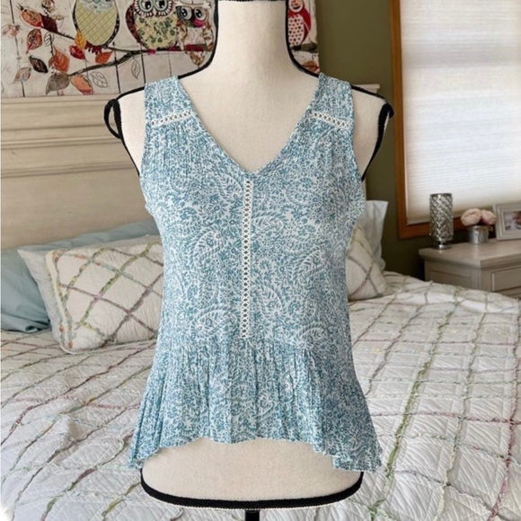 Patrons of Peace Ruffled Tank Top Bundle set XS - Picture 3 of 11